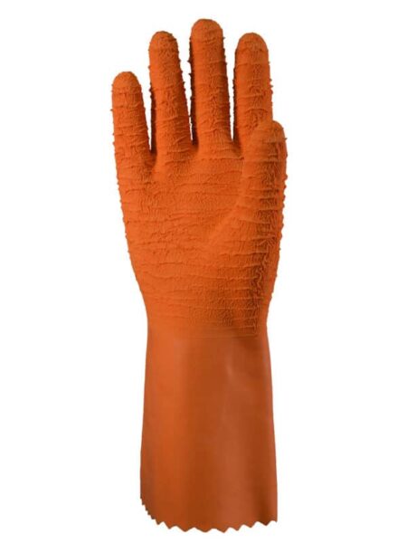 Guante Soporte Algodón Jersey Bañado Completo Látex Rugoso
