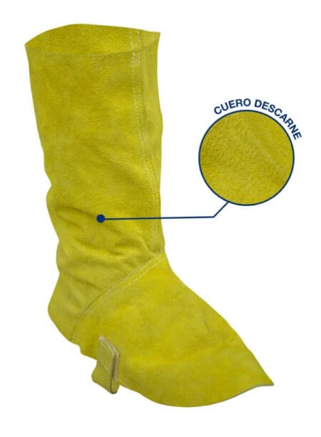 Polaina descarne amarillo